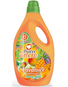 Puro Amore Detersivo Liquido Lavatrice 45 Lavaggi 2025ml - Mango